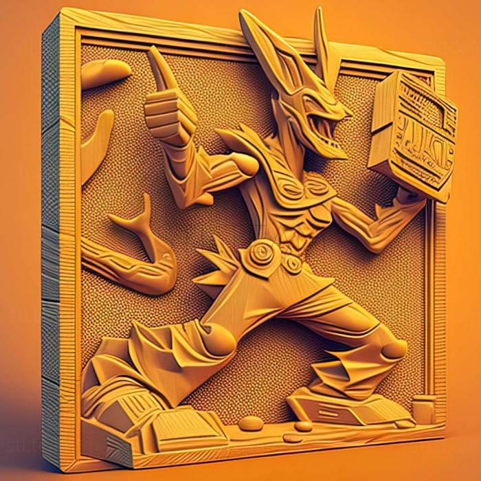 3D model Jazz Jackrabbit game (STL)